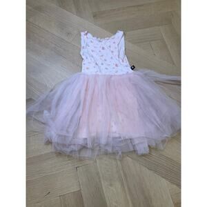 Petit Hailey - Girls Floral tulle dress - Size 3T
